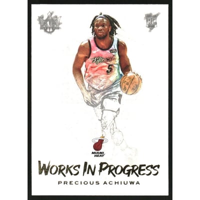 2020-21 Court Kings Works in Progress #20 Precious Achiuwa