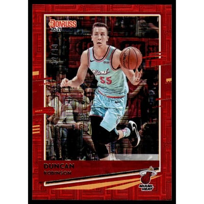 2020-21 Donruss Choice Red #158 Duncan Robinson
