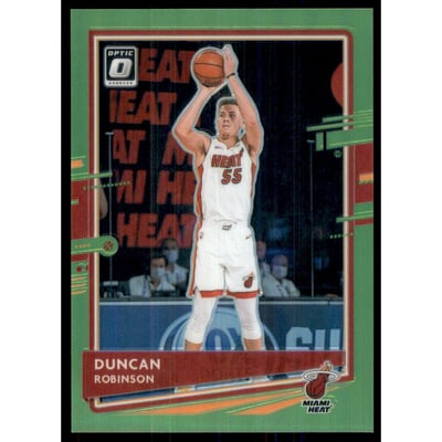 2020-21 Donruss Optic Lime Green #48 Duncan Robinson