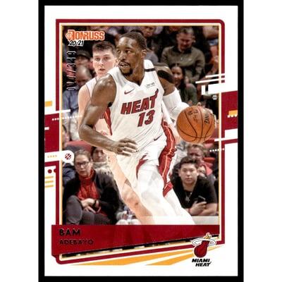 2020-21 Donruss Press Proof Silver #14 Bam Adebayo