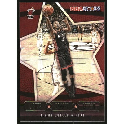 2020-21 Hoops Lights Camera Action Holo #15 Jimmy Butler