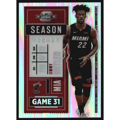2020-21 Panini Contenders Optic Silver #36 Jimmy Butler