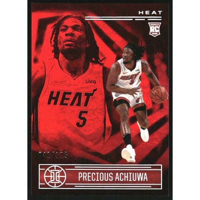2020-21 Panini Illusions Ruby #166 Precious Achiuwa