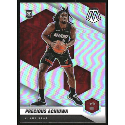 2020-21 Panini Mosaic Silver #215 Precious Achiuwa