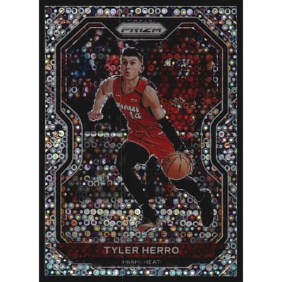 2020-21 Panini Prizm Prizms Fast Break #218 Tyler Herro