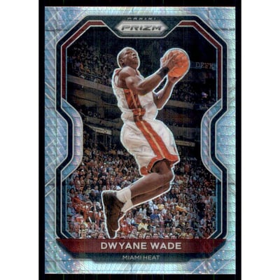2020-21 Panini Prizm Prizms Hyper #195 Dwyane Wade