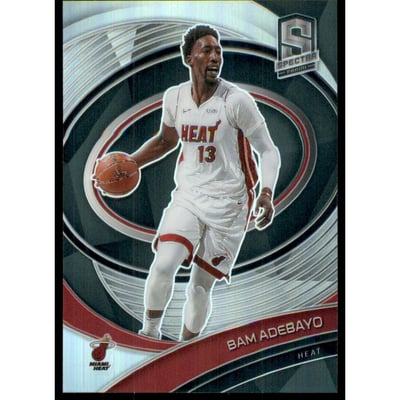2020-21 Panini Spectra Silver #59 Bam Adebayo