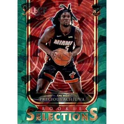 2020-21 Select Rookie Selections Prizms Green #15 Precious Achiuwa