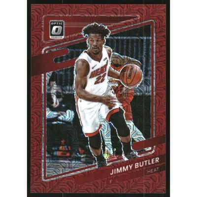 2021-22 Donruss Optic Choice Red #8 Jimmy Butler