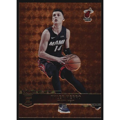 2021-22 Elite Orange #152 Tyler Herro