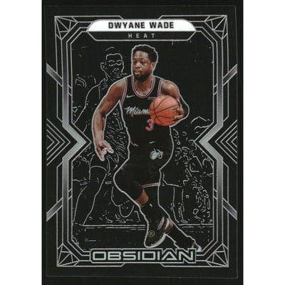 2021-22 Panini Obsidian #140 Dwyane Wade