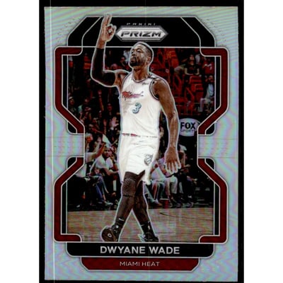 2021-22 Panini Prizm Prizms Silver #269 Dwyane Wade
