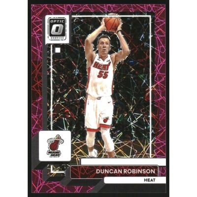 2022-23 Donruss Optic Pink Velocity #162 Duncan Robinson