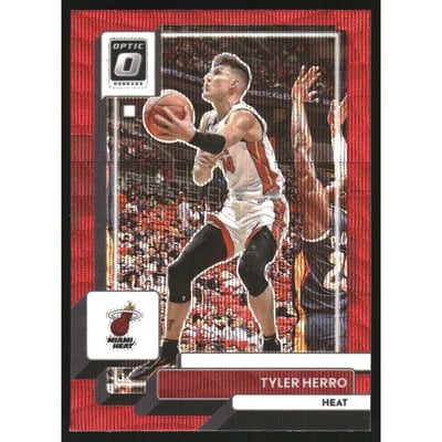 2022-23 Donruss Optic Red Wave #151 Tyler Herro