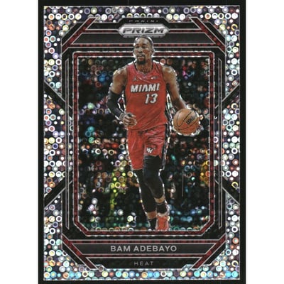 2022-23 Panini Prizm Prizms Fast Break #155 Bam Adebayo