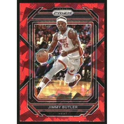 2022-23 Panini Prizm Prizms Red Ice #149 Jimmy Butler