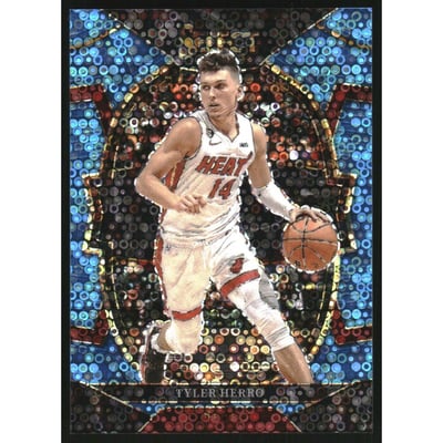 2022-23 Select Prizms Light Blue Disco #43 Tyler Herro