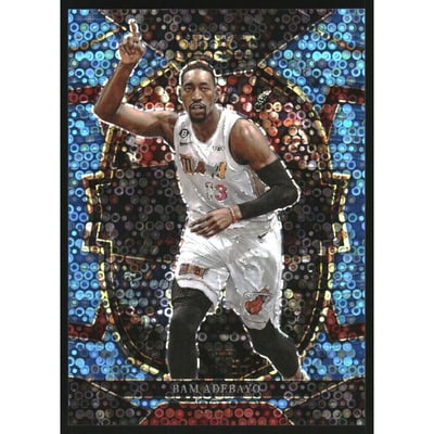 2022-23 Select Prizms Light Blue Disco #57 Bam Adebayo