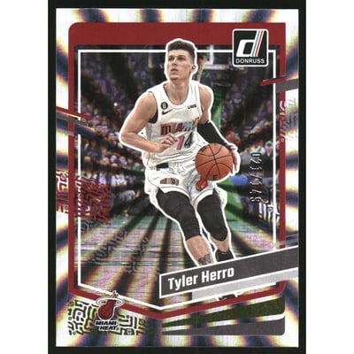 2023-24 Donruss Holo Laser #27 Tyler Herro