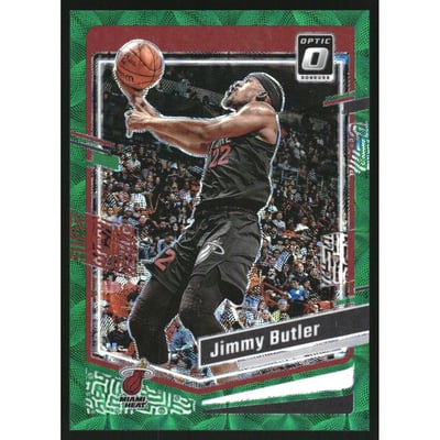 2023-24 Donruss Optic Green International #154 Jimmy Butler