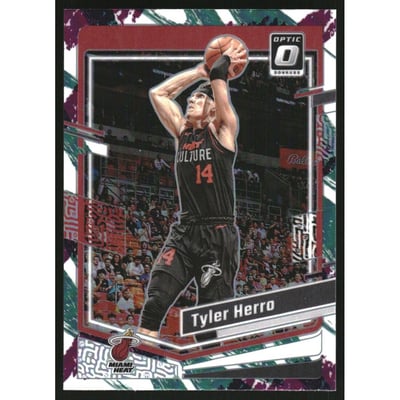 2023-24 Donruss Optic Jazz #180 Tyler Herro