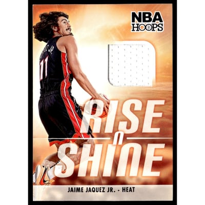 2023-24 Hoops Rise N Shine Memorabilia #26 Jaime Jaquez Jr.