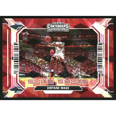2023-24 Panini Contenders Suite Shots Playoff Edition #5 Dwyane Wade