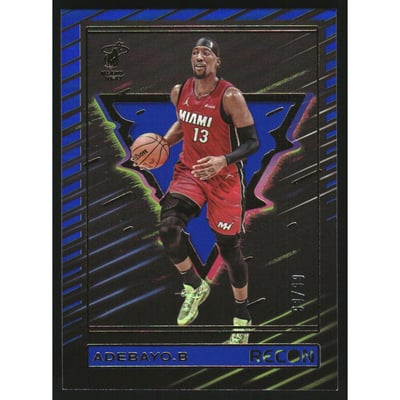 2023-24 Panini Recon Holo Blue #110 Bam Adebayo