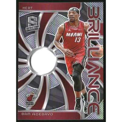 2023-24 Panini Spectra Brilliance Jerseys #7 Bam Adebayo