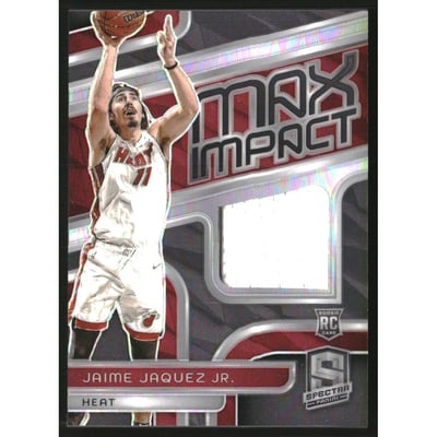 2023-24 Panini Spectra Max Impact Jerseys #17 Jaime Jaquez Jr.