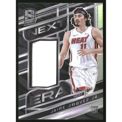 2023-24 Panini Spectra Next Era Jerseys #25 Jaime Jaquez Jr.