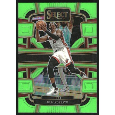 2023-24 Select Prizms Neon Green #59 Bam Adebayo