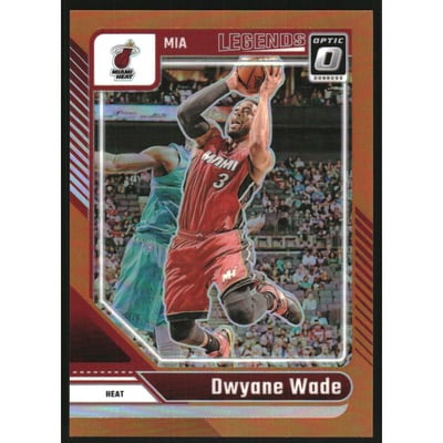 2024-25 Donruss Optic Orange #231 Dwyane Wade LGD