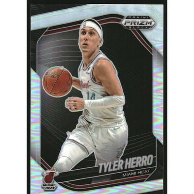 2024-25 Panini Prizm Black Prizms Silver #88 Tyler Herro