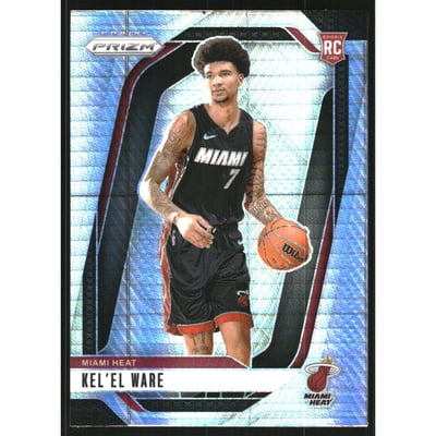 2024-25 Panini Prizm Prizms Hyper #248 Kel'el Ware