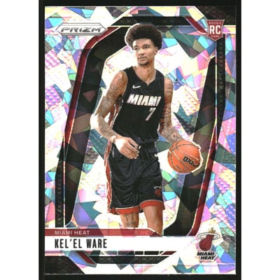 2024-25 Panini Prizm Prizms Ice #248 Kel'el Ware