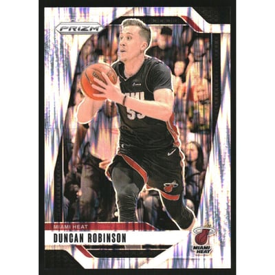 2024-25 Panini Prizm Prizms Skewed #190 Duncan Robinson