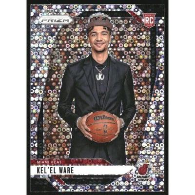 2024-25 Panini Prizm Rookie Variations Fast Break #248 Kel'el Ware