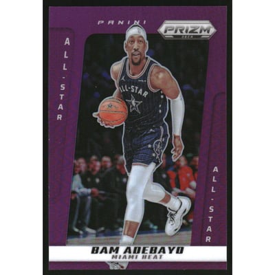 2024-25 Prizm Deca Prizms Purple #241 Bam Adebayo AS