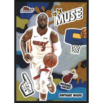 2025-26 Finest Muse Refractors #M8 Dwyane Wade