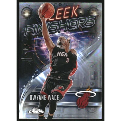 2025-26 Topps Chrome Sleek Finishers Refractors #SF12 Dwyane Wade