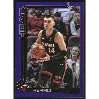 2025-26 Topps Purple Rainbow #73 Tyler Herro