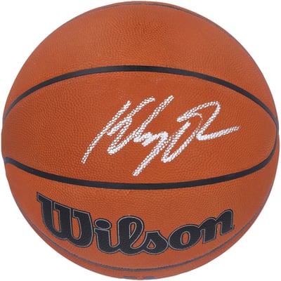 Klay Thompson Miami Heat Autographed Fanatics Authentic Wilson Official Game Basketball