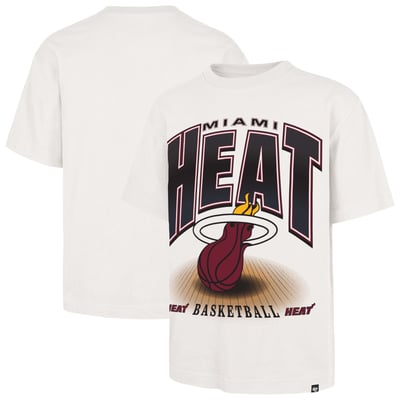 Miami Heat '47 Team Flex Foundation T-Shirt - Cream