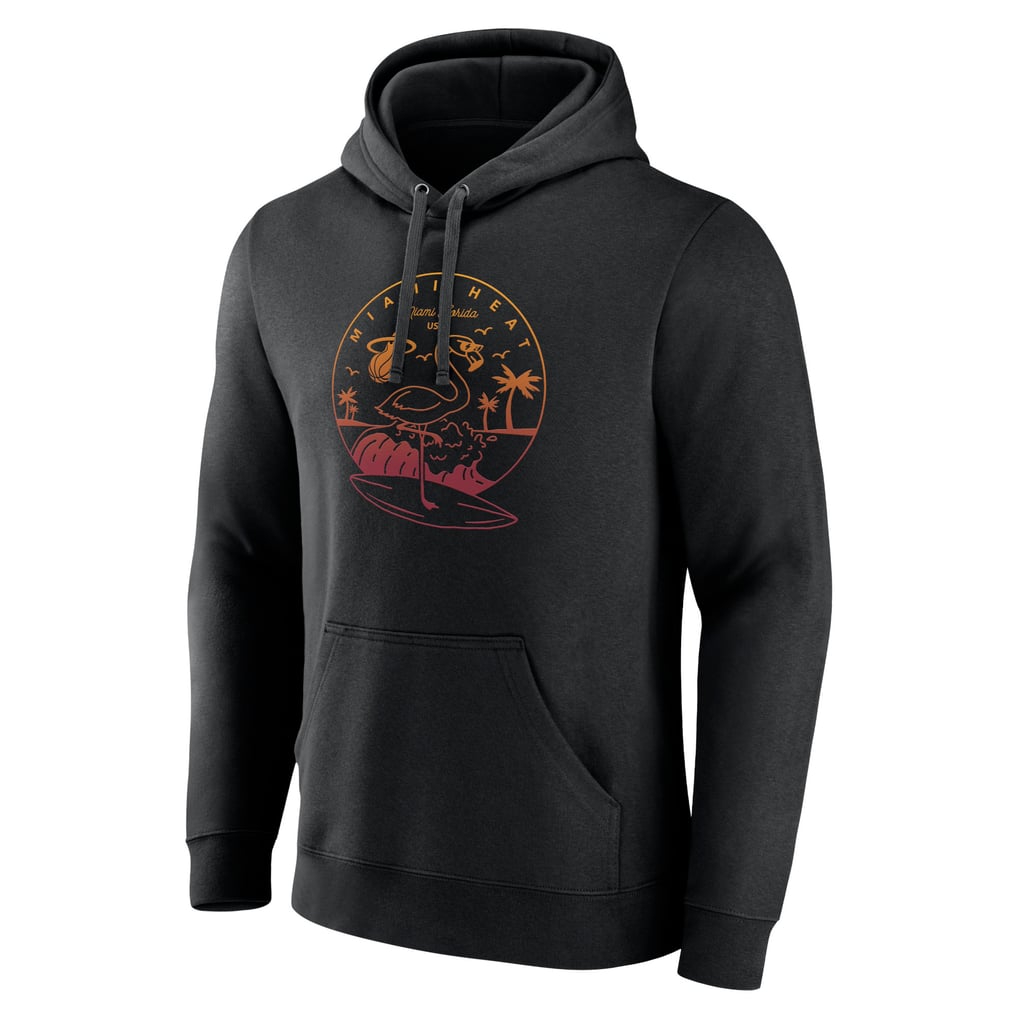 Miami Heat Tip-Off Pullover Hoodie - Black