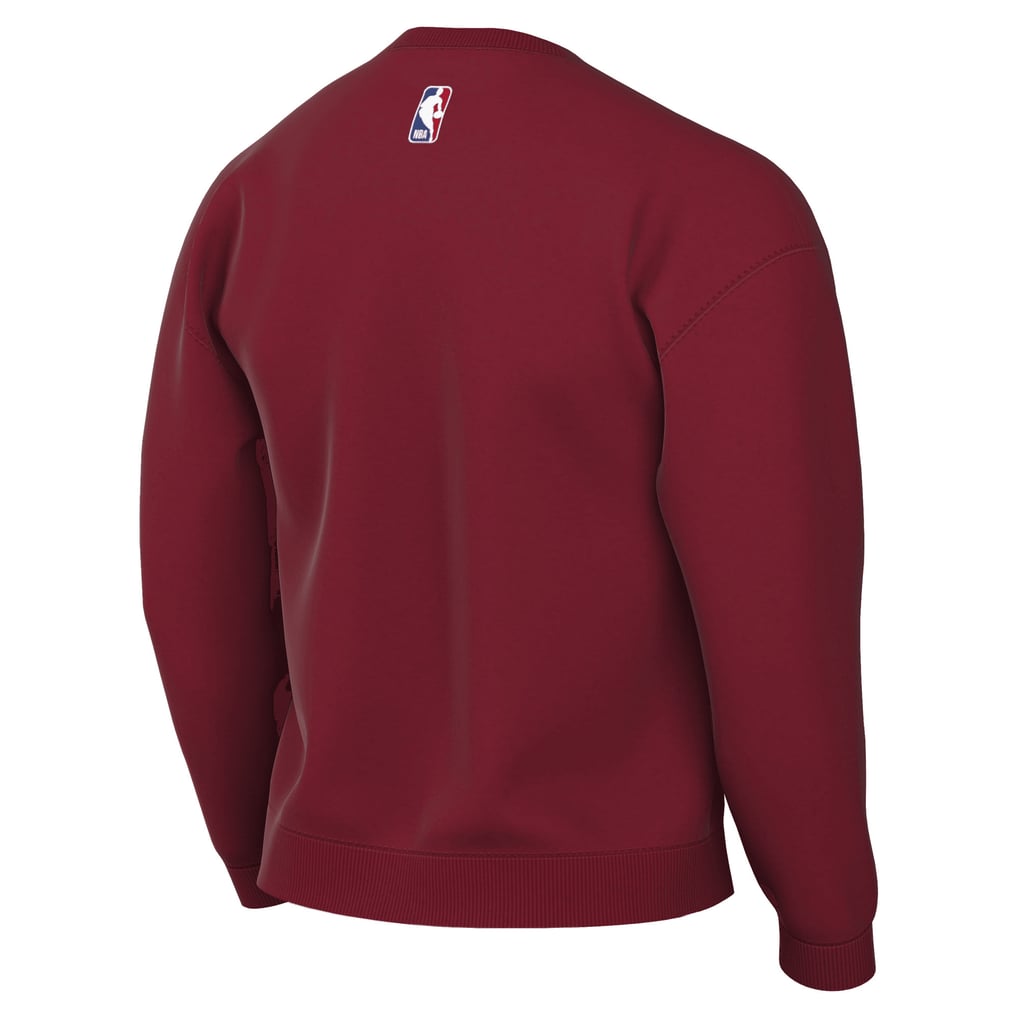 Men's Miami Heat Jordan Brand Red Statement Edition Sweatshirt