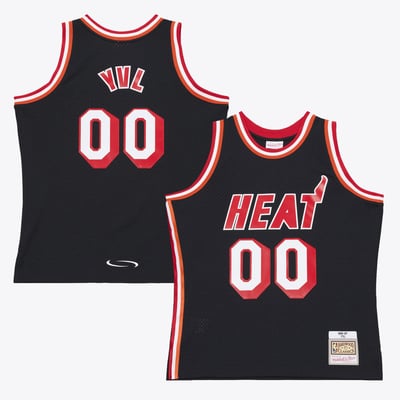 Miami Heat Mitchell & Ness x Playboi Carti 1996-97 Swingman Jersey - Black