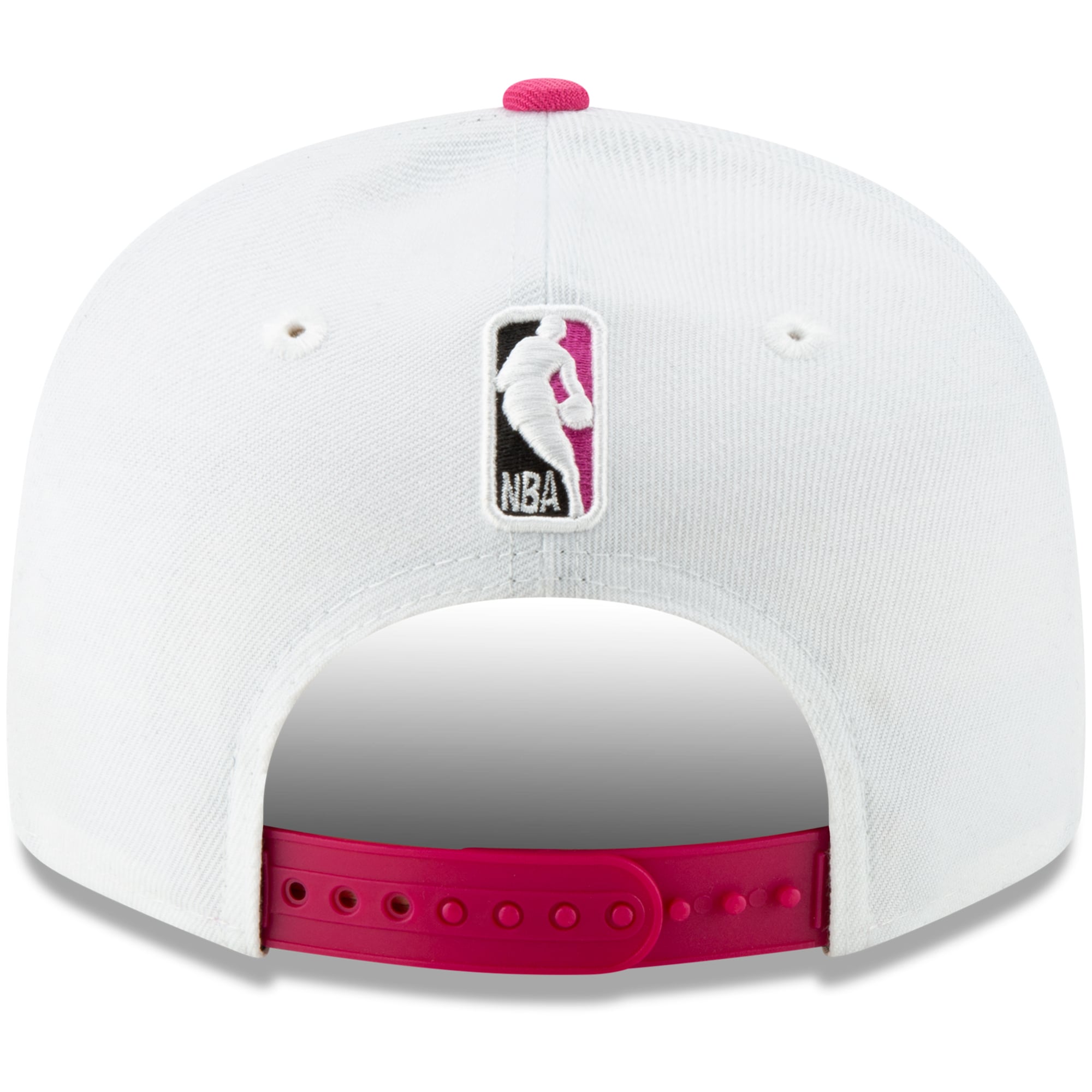 Men's Miami Heat New Era White/Pink 2019/20 Earned Edition 9FIFTY