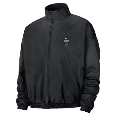 Miami Heat Nike 2026/27 Standard Issue On-Court Game Theater Calm Full-Zip Jacket - Black