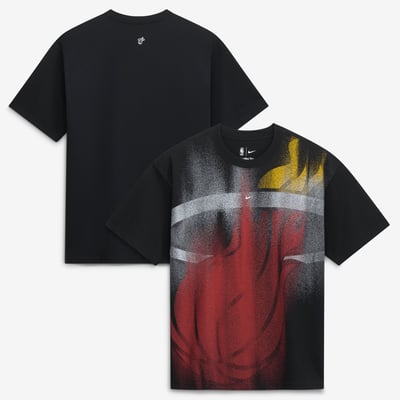 Miami Heat Nike 2026/27 Standard Issue Practice Icon T-Shirt - Black
